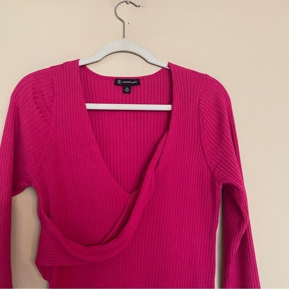 I.N.C. Internaional Concepts Fuchsia Pink Knit Sweater Top Size XXL - Picture 5 of 11